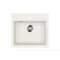 EVIDO QUADRO 6 gránit mosogató, 565 x 510 mm, fehér