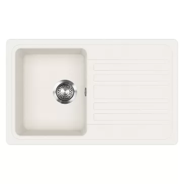 EVIDO HOME 45 S gránit mosogató, 765 x 460 mm, fehér