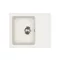 EVIDO HOME 45 S Compact gránit mosogató, 575 x 460 mm, fehér