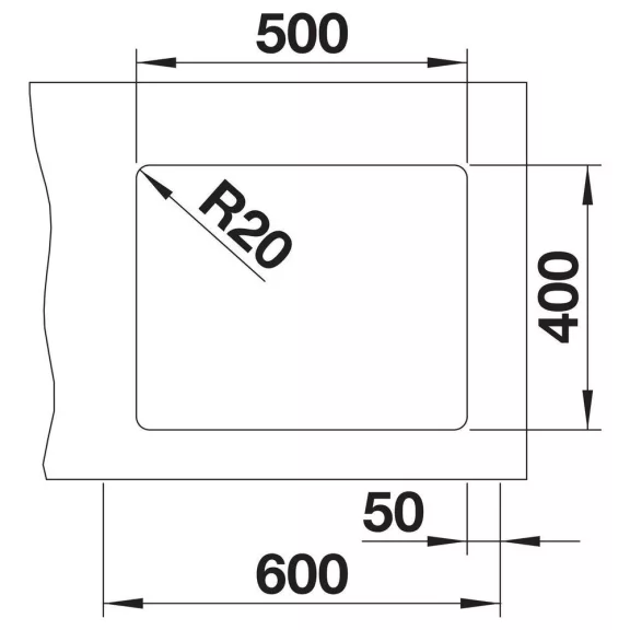 BLANCO ETAGON 500-U SILGRANIT mosogató, fehér