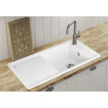 BLANCO FARON XL 6 S SILGRANIT mosogató, fekete