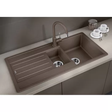 BLANCO LEGRA 6 S SILGRANIT mosogató, fekete