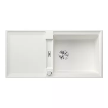   BLANCO ADIRA XL 6 S SILGRANIT mosogató, fehér, lefolyó-távműködtetővel