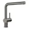 BLANCO LINUS csaptelep, satin dark steel, HD