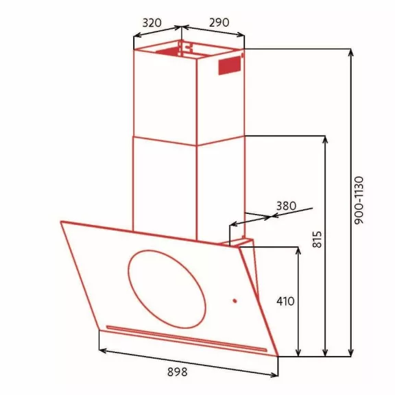 NODOR - Páraelszívó NorBreeze CIRCUM 90 DB NMOTION