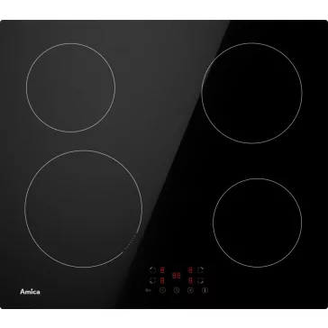 Amica AHI 601 indukciós főzőlap | 60 cm | fekete
