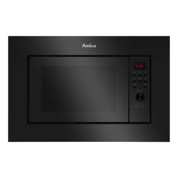   Amica AMGB20E2GB beépíthető mikrohullámú sütő| 20l | Fekete