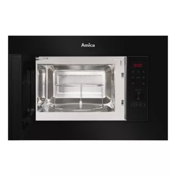   Amica AMGB20E2GB beépíthető mikrohullámú sütő| 20l | Fekete