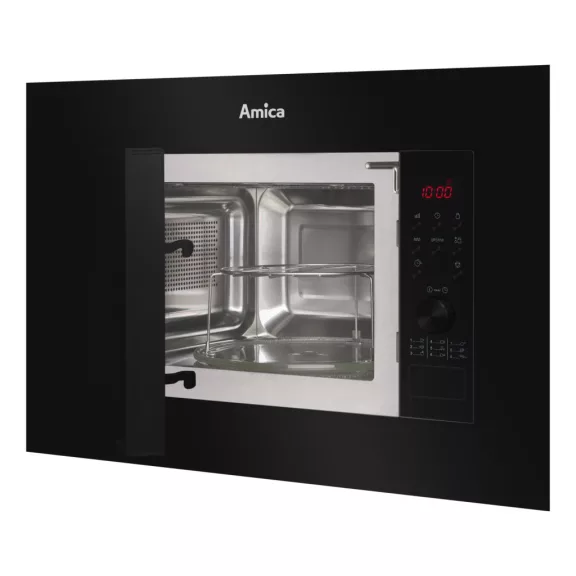 Amica AMGB20E2GB beépíthető mikrohullámú sütő| 20l | Fekete