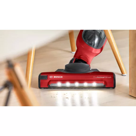 BOSCH BBH3ZOO28 Serie|4 Akkumulátoros porszívó | Flexxo Gen2 28Vmax | ProAnimal | Piros