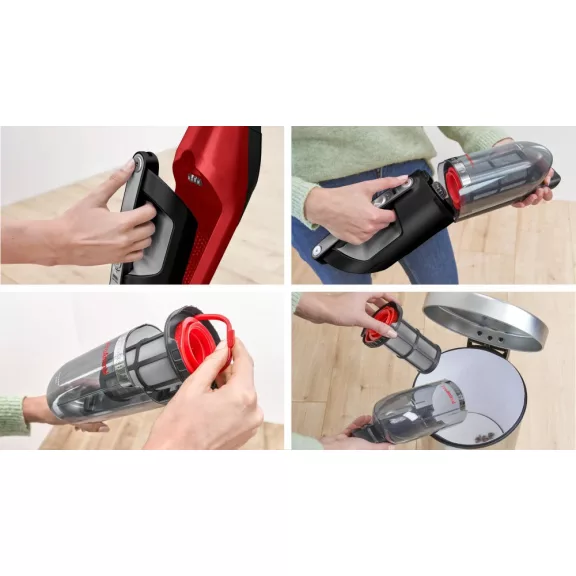 BOSCH BBH3ZOO28 Serie|4 Akkumulátoros porszívó | Flexxo Gen2 28Vmax | ProAnimal | Piros