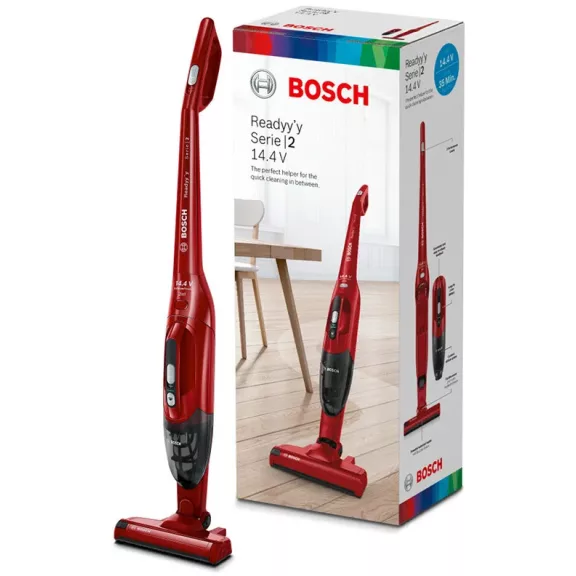 BOSCH BBHF214R Serie|2 Akkumulátoros porszívó | Readyy'y 14.4V | Piros