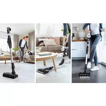   BOSCH BBS711W Serie|7 Akkumulátoros porszívó | Unlimited 7 | 18 V / 3 Ah Li-Ion akku | Fehér