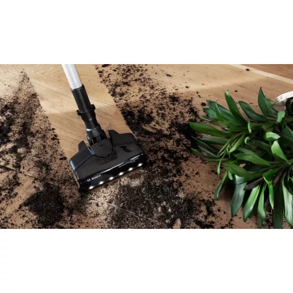 BOSCH BBS712A Serie|7 Akkumulátoros porszívó | Unlimited 7 | 2 db 18 V / 3 Ah Li-Ion akku | Szürke