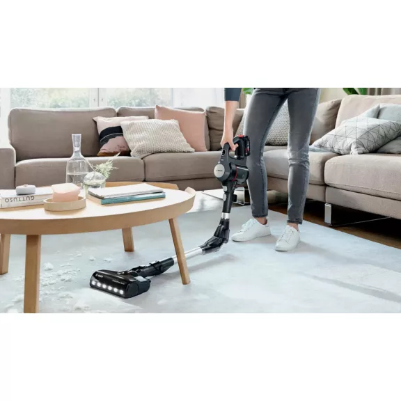 BOSCH BBS712A Serie|7 Akkumulátoros porszívó | Unlimited 7 | 2 db 18 V / 3 Ah Li-Ion akku | Szürke