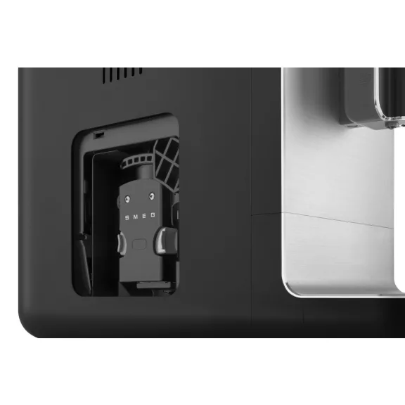 SMEG AUTOMATA KÁVÉFŐZŐ, Collezione design, matt fekete