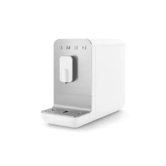 SMEG AUTOMATA KÁVÉFŐZŐ, Collezione design, matt fehér