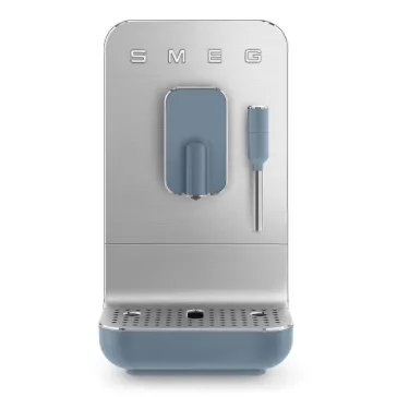   SMEG AUTOMATA KÁVÉFŐZŐ, Collezione design, tejhabosító funkció, matt viharkék