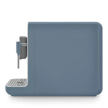   SMEG AUTOMATA KÁVÉFŐZŐ, Collezione design, tejhabosító funkció, matt viharkék