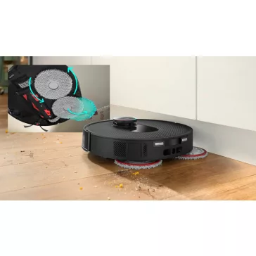   Bosch BCRDW3BX Spotless Max Cam robotporszívó és felmosó | Fekete