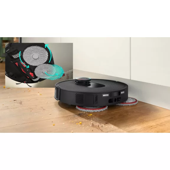 Bosch BCRDW3BX Spotless Max Cam robotporszívó és felmosó | Fekete