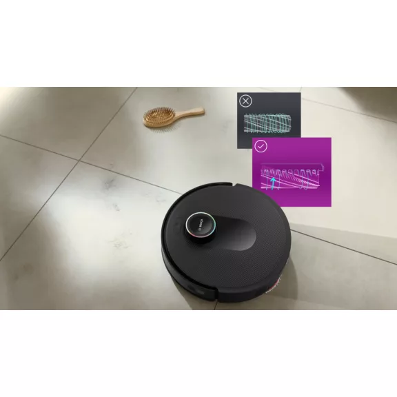 Bosch BCRDW3BX Spotless Max Cam robotporszívó és felmosó | Fekete