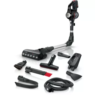   BOSCH BCS711EXT Akkumulátoros porszívó | Unlimited 7 | 18 V / 3 Ah Li-Ion akku | Fekete