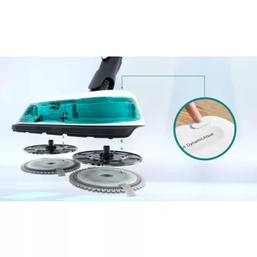   BOSCH BCS712HYG5 Serie|7 ProHygienic Aqua Akkumulátoros porszívó | Unlimited 7 | 18 V / 2 db 3 Ah Li-Ion akku | Fehér