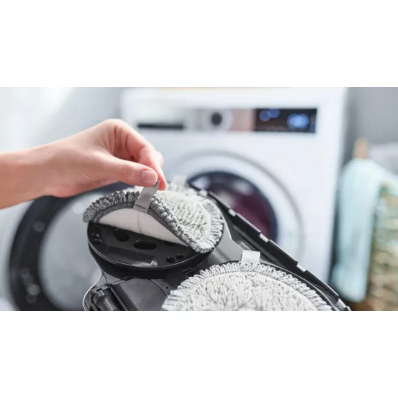 BOSCH BCS712HYG5 Serie|7 ProHygienic Aqua Akkumulátoros porszívó | Unlimited 7 | 18 V / 2 db 3 Ah Li-Ion akku | Fehér
