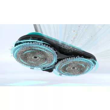   BOSCH BCS71HYG1 Serie|7 ProHygienic Aqua Akkumulátoros porszívó | Unlimited 7 | 18 V / 3 Ah Li-Ion akku | Fehér