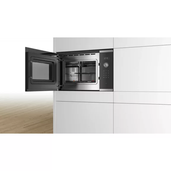 BOSCH BEL554MS0 Serie|6 Beépíthető mikrohullámú sütő | Nemesacél