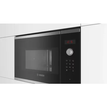   BOSCH BFL553MS0 Serie|4 Beépíthető mikrohullámú sütő | Nemesacél