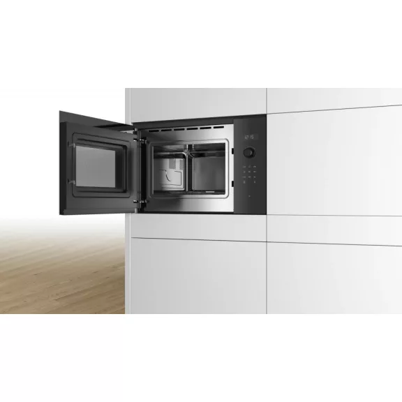 BOSCH BFL554MB0 Serie|6 Beépíthető mikrohullámú sütő | Fekete
