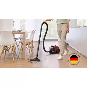   BOSCH BGC21X350 Serie|4 Porzsák nélküli porszívó | Vörös