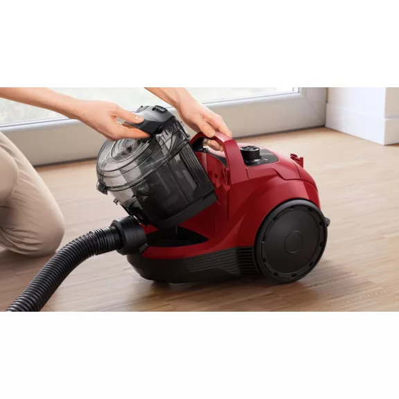 BOSCH BGC21X350 Serie|4 Porzsák nélküli porszívó | Vörös