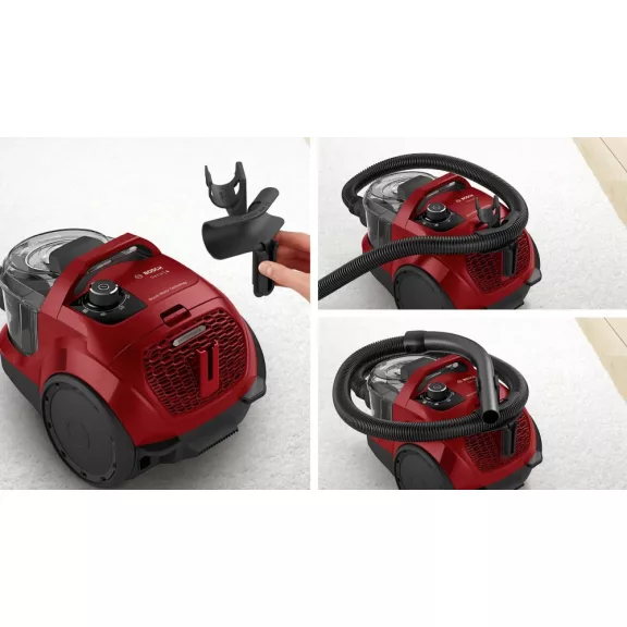 BOSCH BGC21X350 Serie|4 Porzsák nélküli porszívó | Vörös