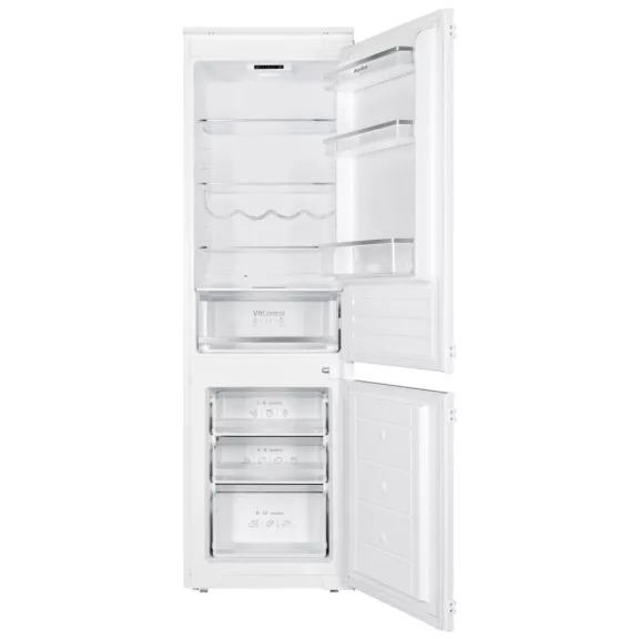 Amica BK3265.4UiAA Beépíthető kombinált alulfagyasztós hűtőszekrény | No Frost | 176,9 cm magas