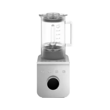   SMEG NAGY TELJESÍTMÉNYŰ TURMIXGÉP, Collezione design, vákuumszivattyú alaptartozék, matt fekete