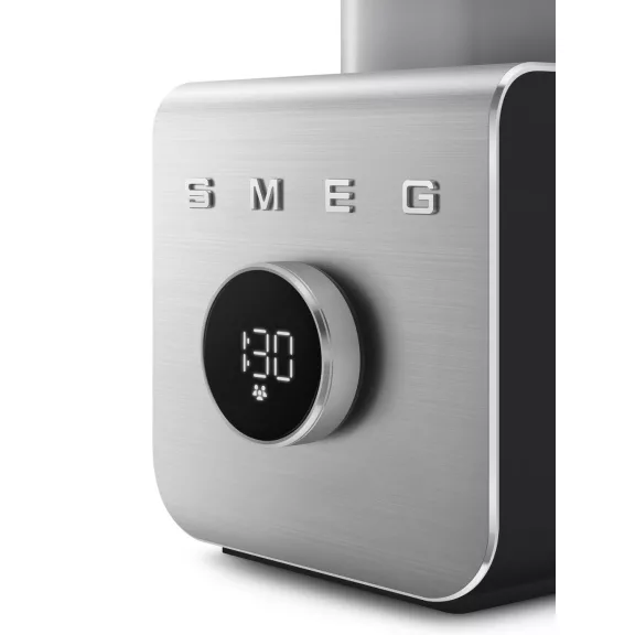 SMEG NAGY TELJESÍTMÉNYŰ TURMIXGÉP, Collezione design, vákuumszivattyú alaptartozék, matt fekete
