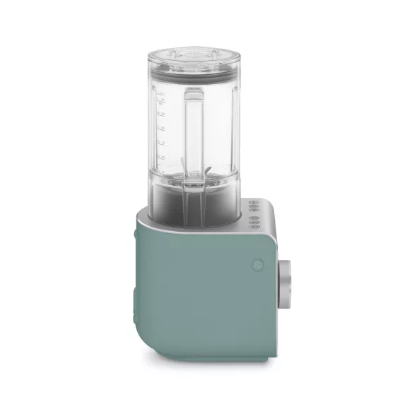 SMEG NAGY TELJESÍTMÉNYŰ TURMIXGÉP, Collezione design, vákuumszivattyú alaptartozék, matt smaragdzöld
