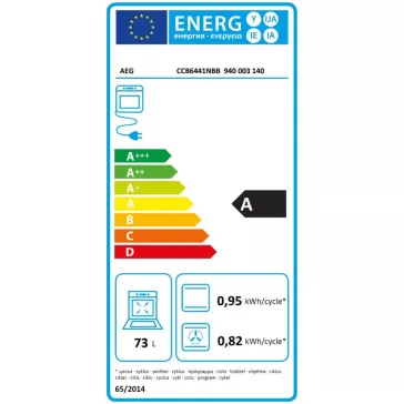 AEG CCB6441NBB Elektromos tűzhely| Fekete