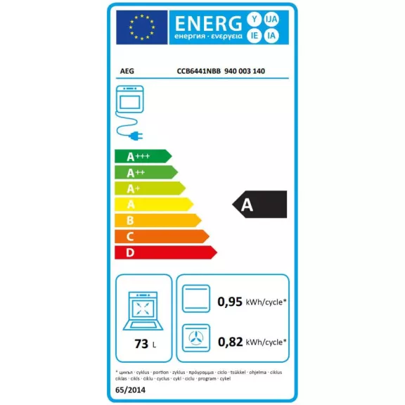AEG CCB6441NBB Elektromos tűzhely| Fekete
