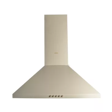   EVIDO ONDA 60C kürtős fali páraelszívó, 60 cm, bézs/bronz