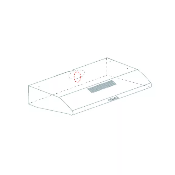 EVIDO DUALFLOW 60X hagyományos páraelszívó, 60 cm, inox