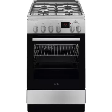   AEG CKB56481BM Kombinált tűzhely | PlusSteam | AirFry | 57l | Inox