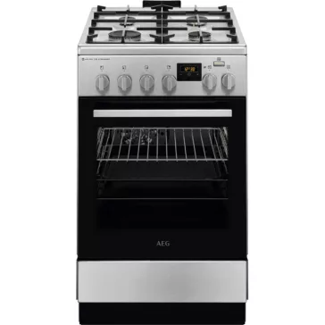 AEG CKB56490BM Kombinált tűzhely | Inox