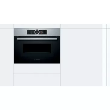   BOSCH CMG656BS1 Serie|8 Beépíthető kompakt sütő | TFT | 45l | EcoClean | Nemesacél