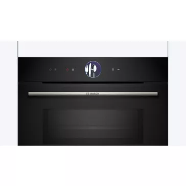   BOSCH CMG7761B1 Serie|8 Beépíthető kompakt sütő mikrohullámmal | Fekete