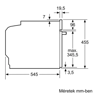   BOSCH COA565GS0 Serie|6 Beépíthető mikrohullámú sütő gőzzel | Touch Control | AutoPilot15 | grill | 36l | Nemesacél
