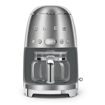 SMEG FILTERES KÁVÉFŐZŐ, retro, rozsdamentes hatás